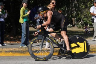 Lance Armstrong Iron Man 70.3 Panama